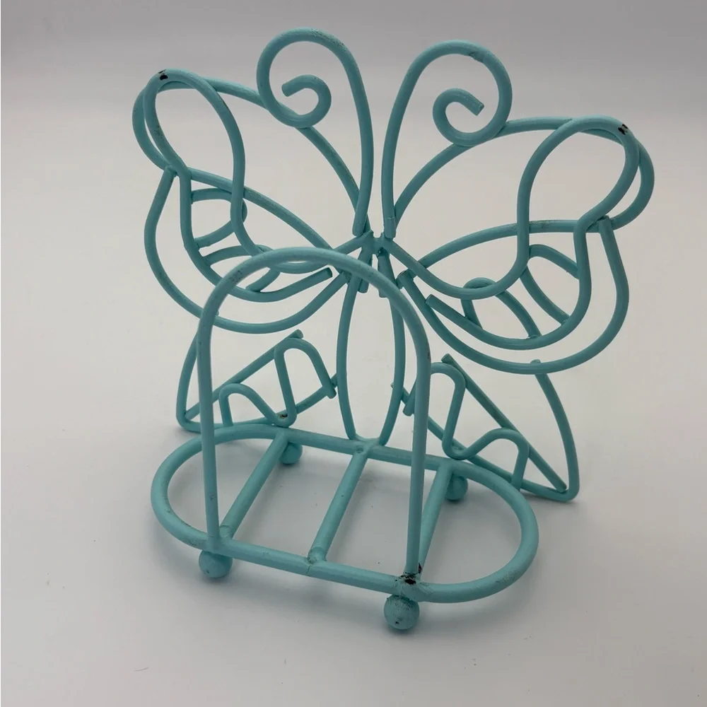 Butterfly Shaped Metal Napkin Holder